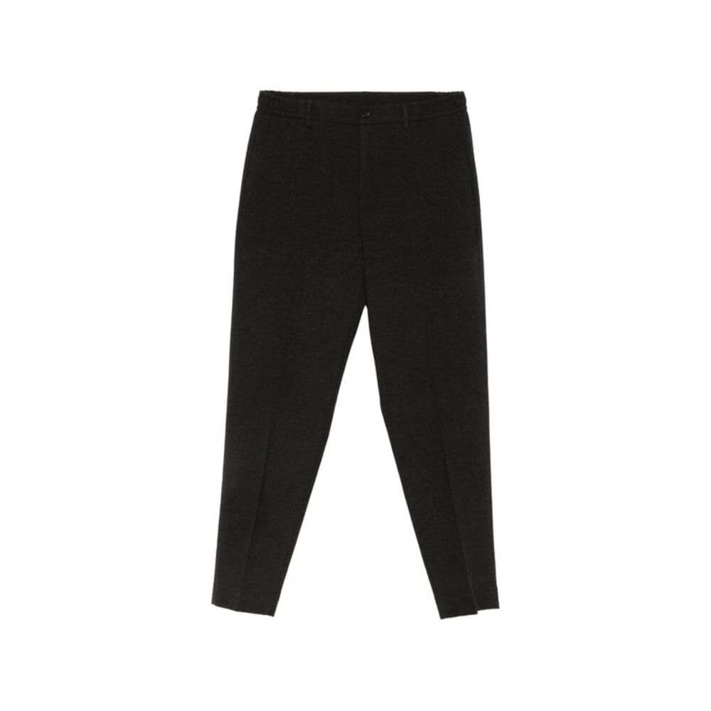 Tagliatore Black Trousers - Tailored Trousers Men